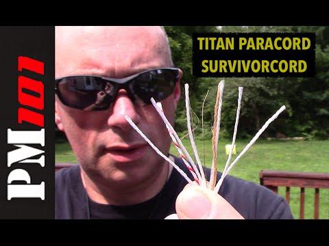 5(ish) MIN REVIEWS: Titan Survivorcord - Preparedmind101