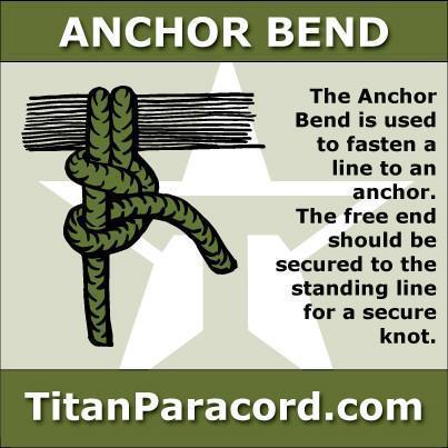 Anchor Bend Knot
