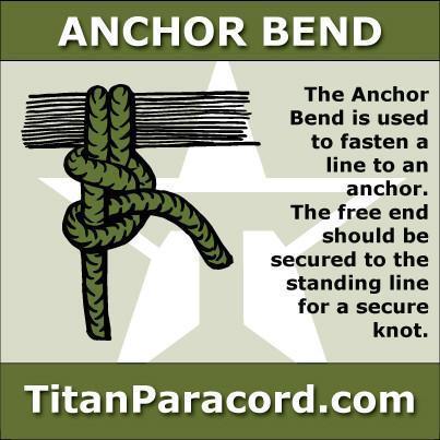 Anchor Bend Knot | TITAN Survival