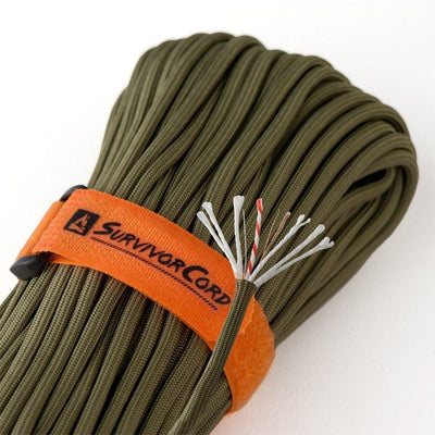 Olive-Drab SurvivorCord - Paracord