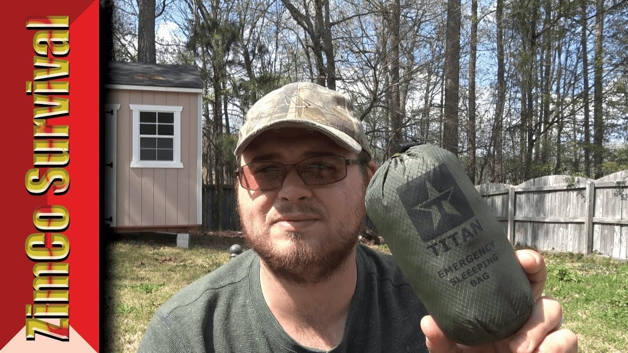 Titan Mylar Emergency Sleeping Bag - Review by ZimCo Survival