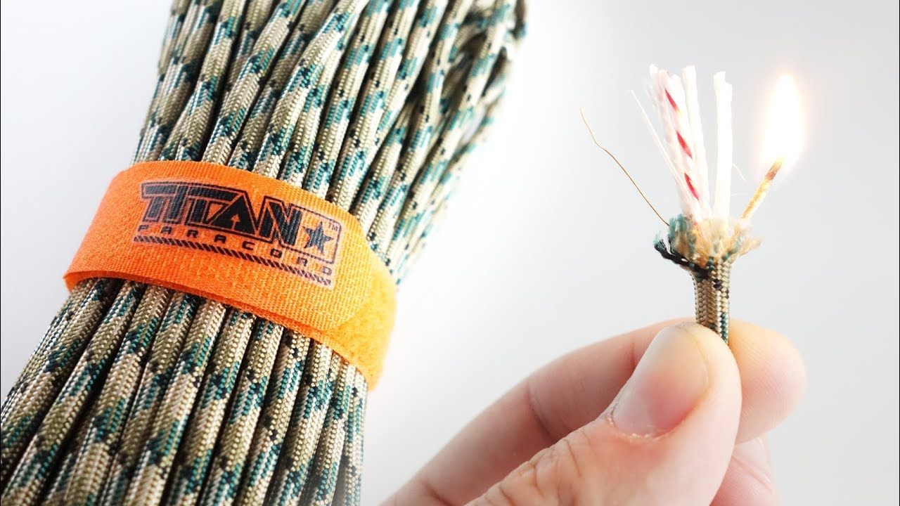 Titan Survival Survivorcord Overview | Firestarter, Snare Wire, and Fishing Line Paracord