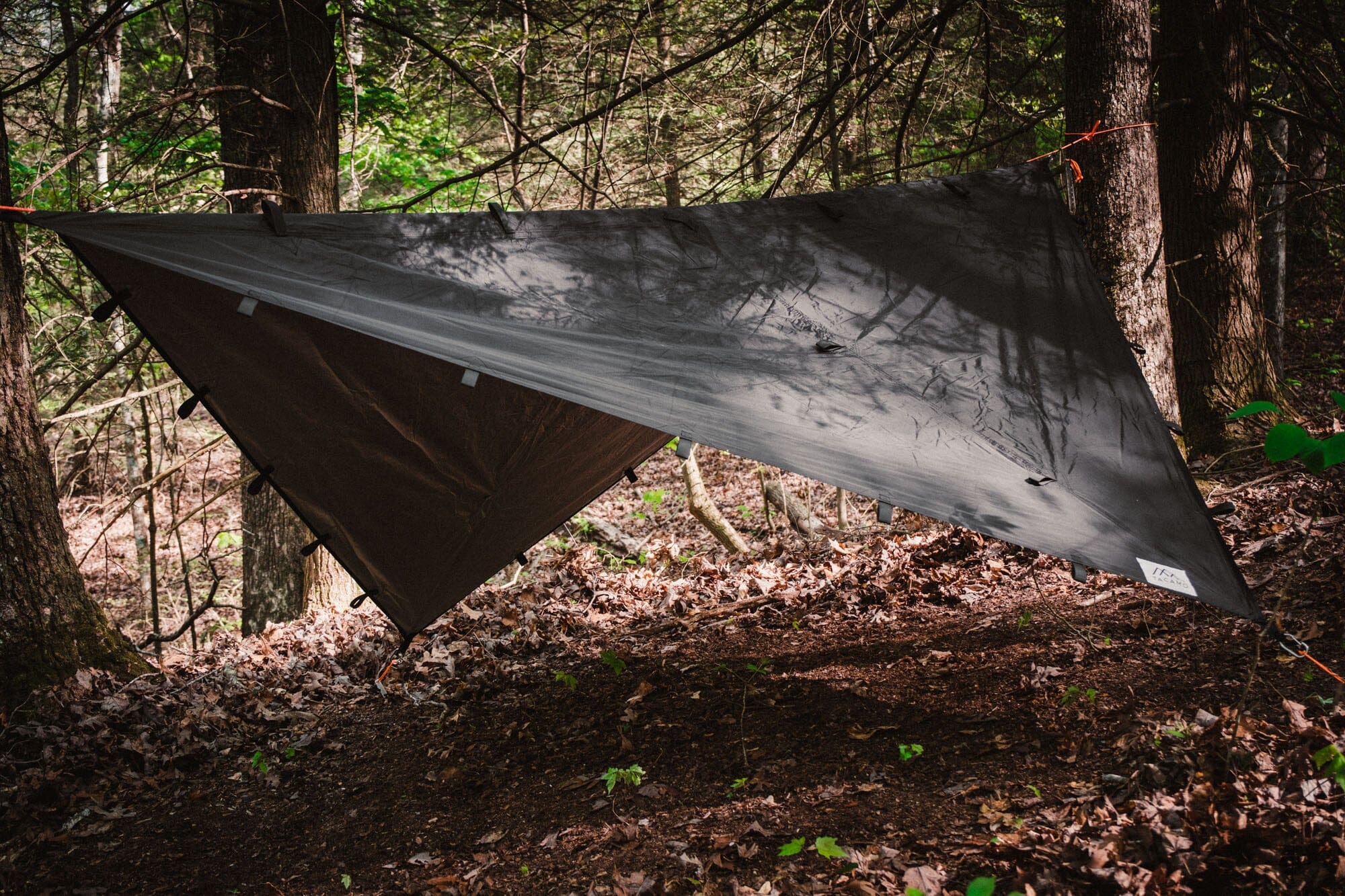 tarp to cover Bushcraft Reflective Shelter Tarp 10 ft x 12 ft / Black