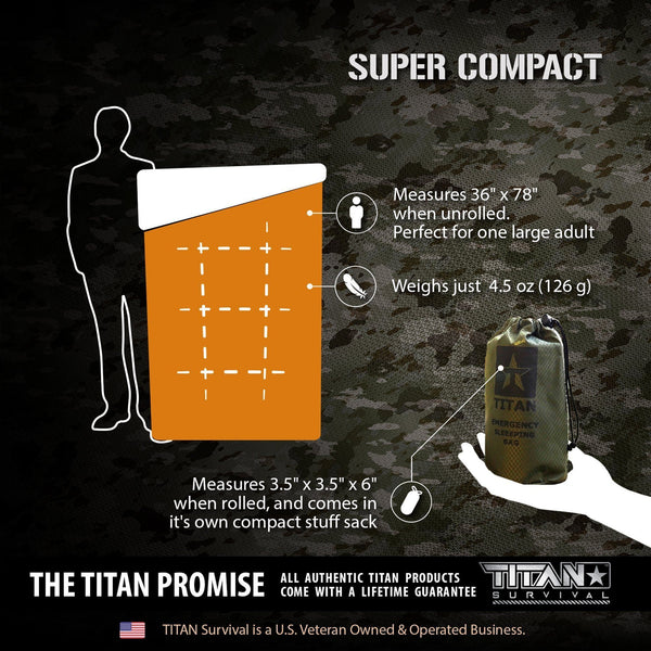 Emergency Sleeping Bags TITAN Survival