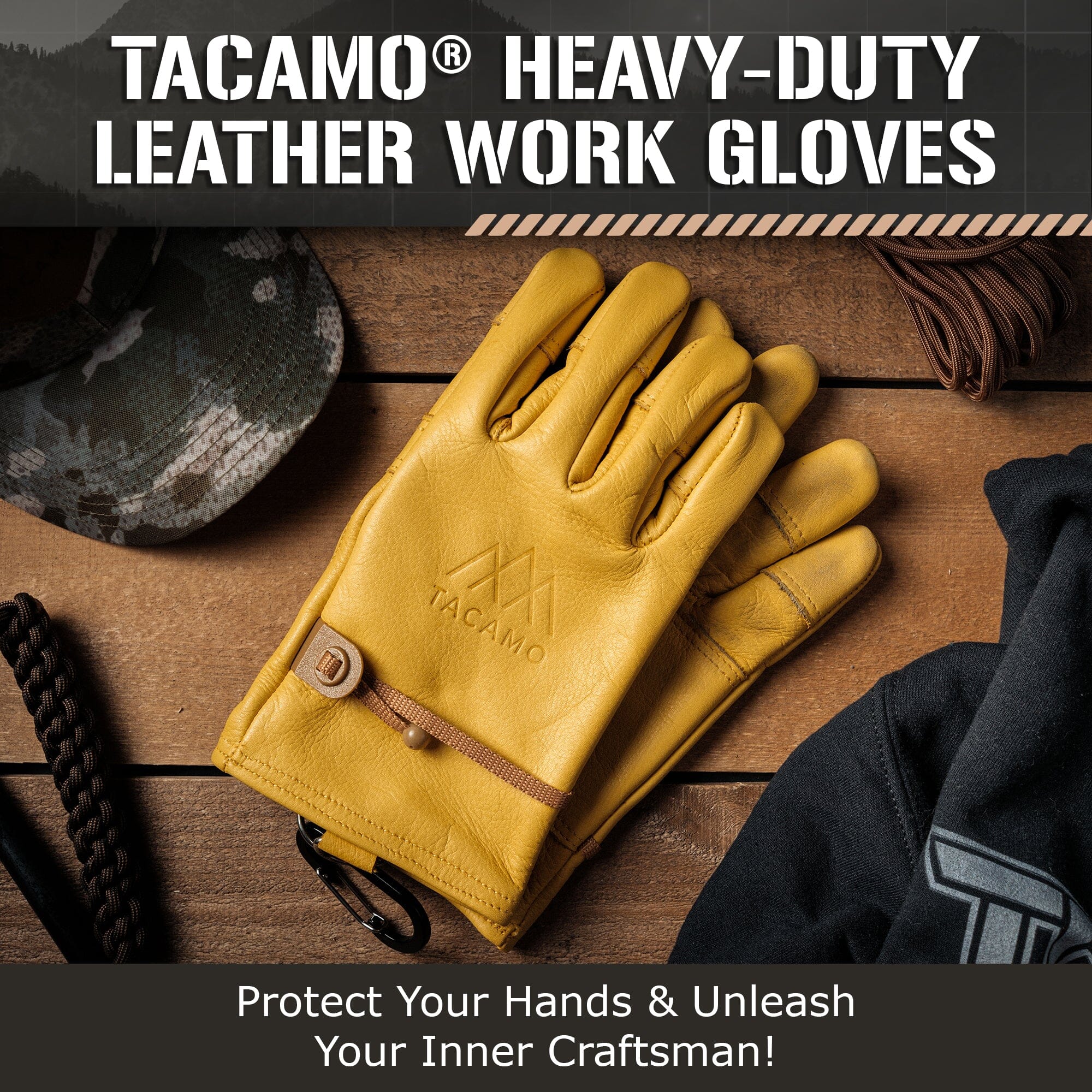 Work Gloves  Heavy Duty Work Gloves