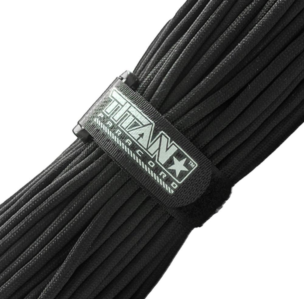 Paracord Fasteners - Black Paracord