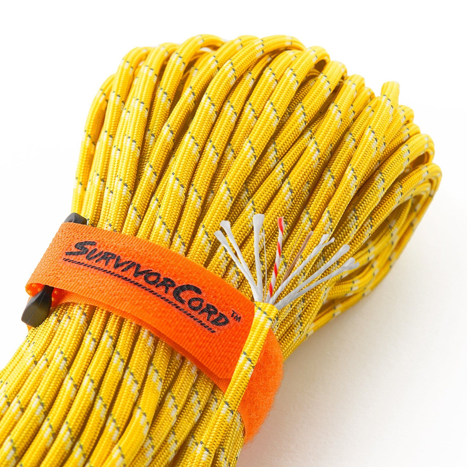 Reflective-Yellow SurvivorCord - Paracord