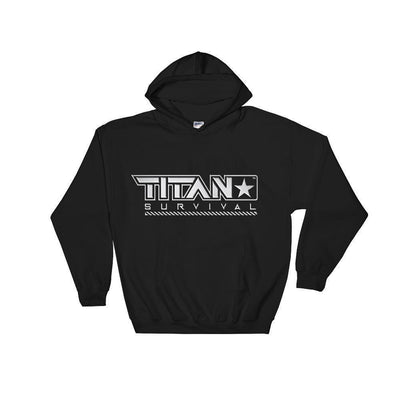 TITAN Survival Hooded Sweatshirt - Black