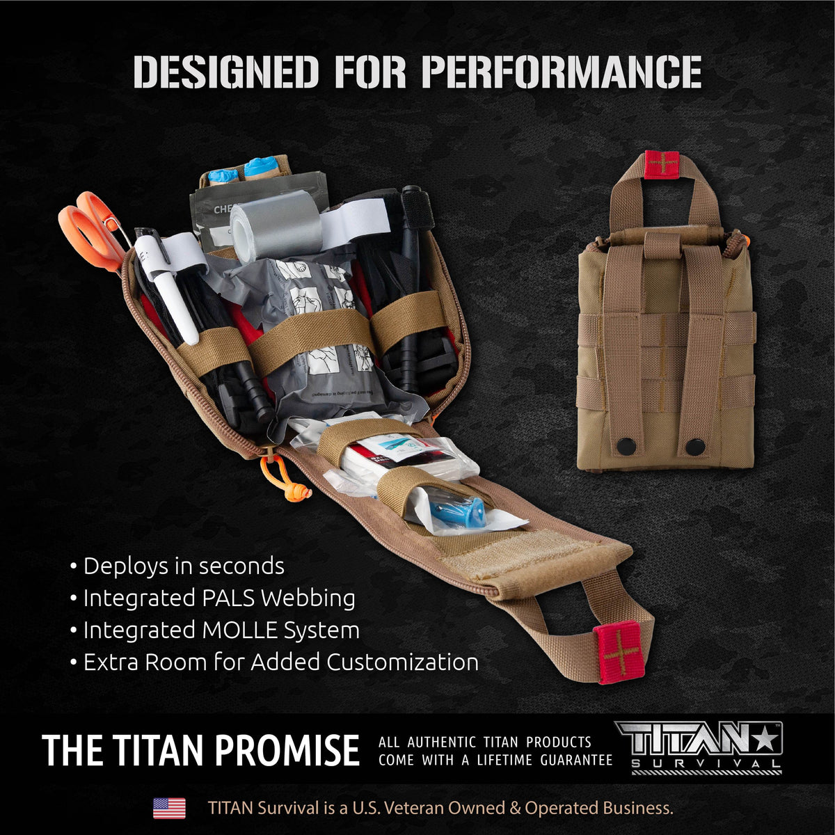 TITAN Survival First Aid Kit (IFAK) Care TITAN Survival 